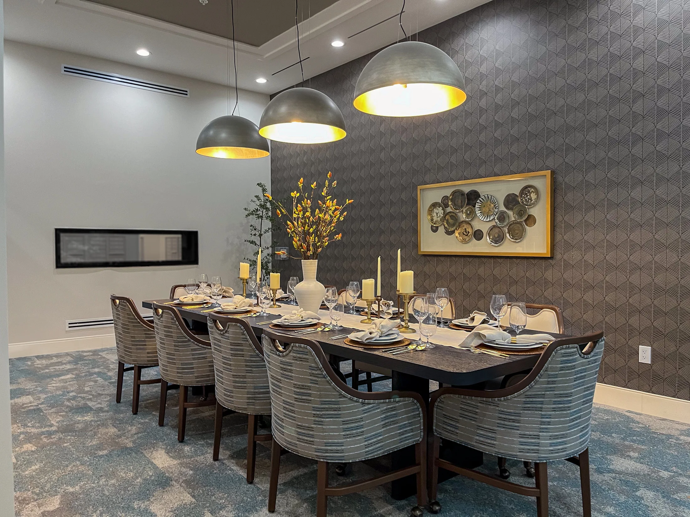 Private dining room at Alate Old Towne