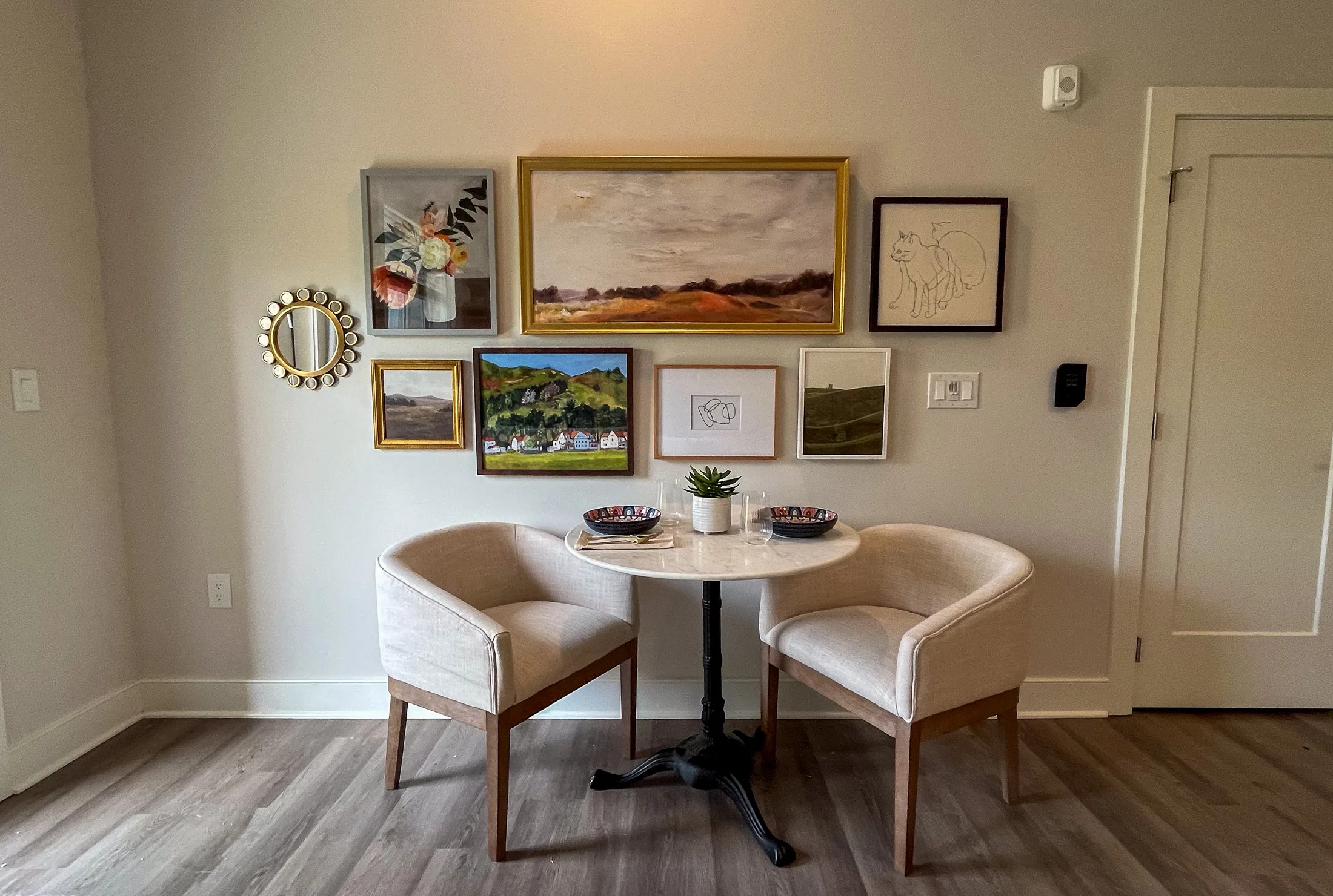 Model residence bistro nook at Aspire at the Hill